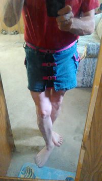 Me in my mini skirt