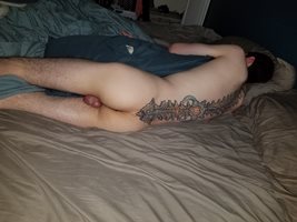 Fiance shot this while I was asleep just after some awesome sex.