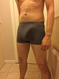 my cock in boxers