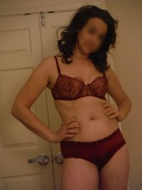 New bra and panty set. and feeling a little artistic tonight.
