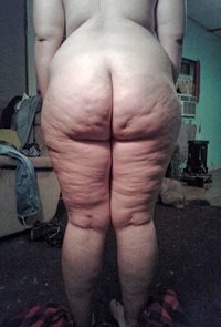 Just had to post this ...one my favorite of her ass. It's so fat and cellul...