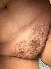 My sexy chubby wifes big beautiful hairy pussy i wont let her shave