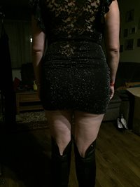 Wifey dressed for the erotic fair