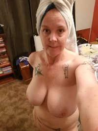 Showered after long fuck and suck