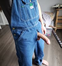 How do you like my new overalls?
