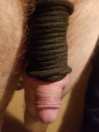 Tied dick torture