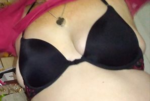 wish someone would cum on my tits