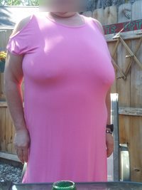 My new pink dress