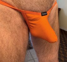 I love seeing the outline of Mr. SouthFloridaman’s cock and balls in these ...