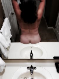 This is what my best friend calls "my annual booty pic"