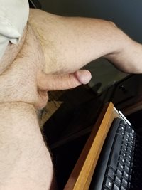 On video chat and getting hard