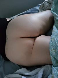 Hot sleep shot of a thick ass booty