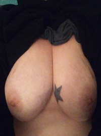 The wife's big knockers