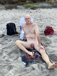 Enjoy The Beach Naked