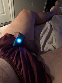 Panties and a vibrating cockring…. I love this thing!  Mmmm
