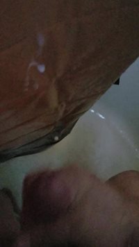 Cumming in the shower another time