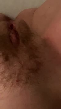 View while I am feeding her mouth with my hard cock and about to lick her w...