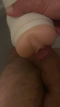 First little play with flesh light