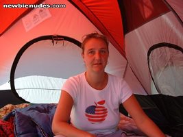 camping at red white and blue(santa cruze)