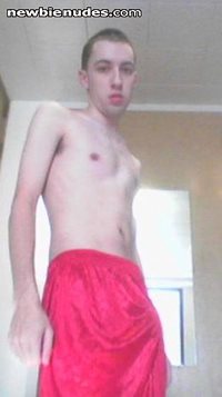 me in my boxers.