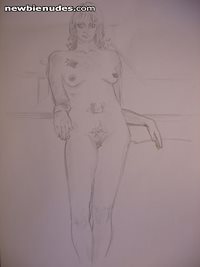 A sketch I drew for tonya34. If you want your picture drawn, please write m...