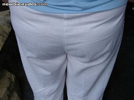 Hubby is always following me and taking pictures of my big butt so I though...