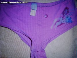 Cum on panties!