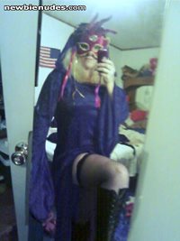 I know its not a great pic but what do you think of my Halloween costume?