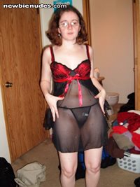 Just me in some lingerie, please comment.