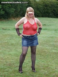 Out & About at a local Picnic Area flashing my bits with Mr Average 62 and ...