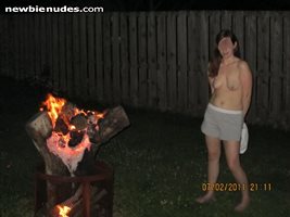 MMMMM summer nights and fires...
