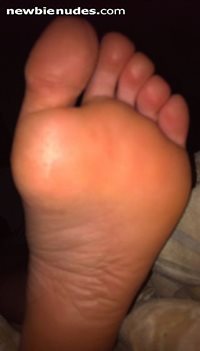 squirt on my soles please