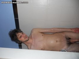 Shower pic- posted this before but it came out sideways!