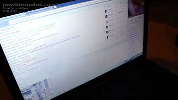 masturbating on web cam