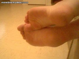 My young boy feet