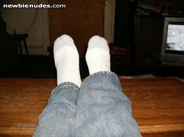 For MsAllNatural4U...just to, prove my socks do match :p