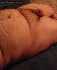 Fat, bulky cock emerging from my fat pubis pad. Do you like to watch it gro...