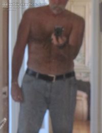 Lost 6 lbs surfing in SoCal. Body's not looking too bad for an old git.