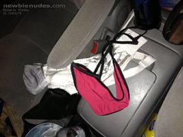 undies and bra came off on the way home...it was too HOT!