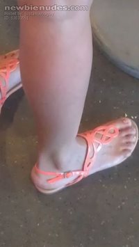 For the foot fetish fans who feel like feeling these fabulous feet.