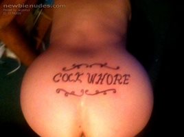 I'm a Cock Whore, will you squirt your cum all over my ass and show me?