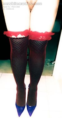My fishnets and heels :)