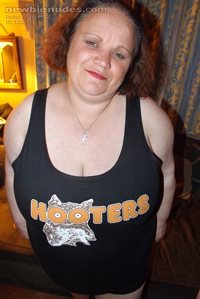 my hooters top too me ages to get this,i love it xxxx