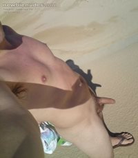 First time on nude beach