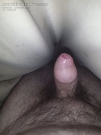 My Cock under the duvet cover