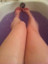 Lavender Bath to start my night