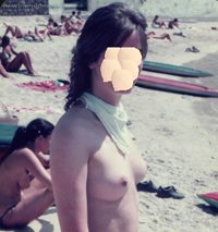 First few topless pics - I was so brave then!