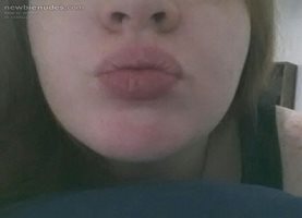 Kisses~ Cause some people like my lips.