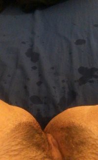 So wet, squirted! Tell me what u want pics of me doing