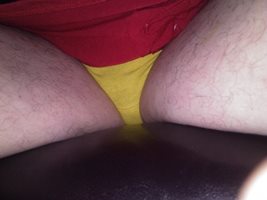 My yellow panties